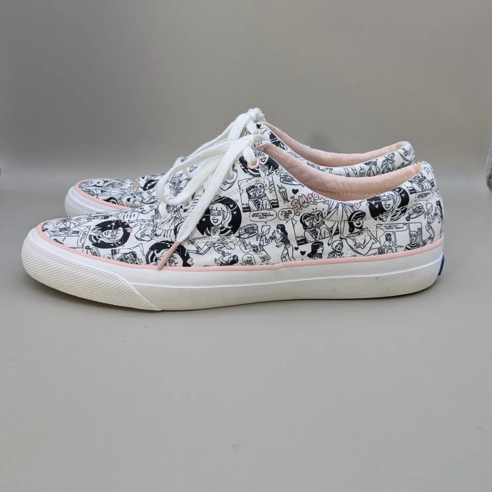 Keds x Betty and Veronica Archie Comics Canvas Sneakers WF61278 Womens Sz 9